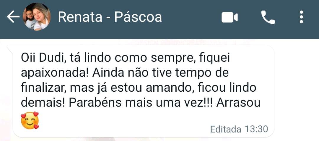CARDÁPIO DE PÁSCOA